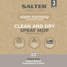 Salter LASAL71533WEU7 WARM CLEAN AND DRY SPRAY MOP