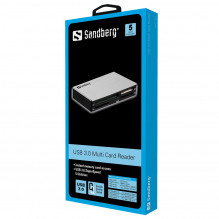 Sandberg 133-73 USB 3.0 kelių kortelių skaitytuvas