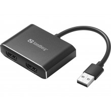 Sandberg 134-35 USB į 2xHDMI Link