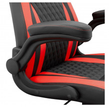 White Shark žaidimų kėdė Red Dervish K-8879 juoda / raudona