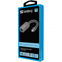 Sandberg 136-04 USB-C Gigabit tinklo adapteris