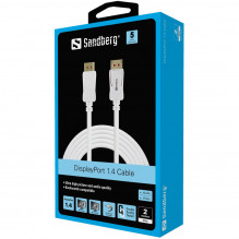 Sandberg 509-15 DisplayPort 1.4 8K60Hz 2m