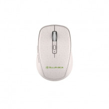 Tellur Green Wireless Mouse Nano Reciever Creame