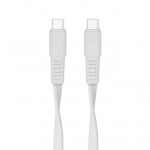 CABLE USB-C TO USB-C 1.2M / WHITE PS6005 WT12 RIVACASE