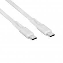 CABLE USB-C TO USB-C 1.2M / WHITE PS6005 WT12 RIVACASE