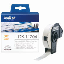 Compatible labels Brother DK-11204 (17mm x 54mm)
