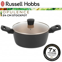 Russell Hobbs RH01670BEU7 Opulence stockpot 24cm black
