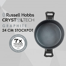 Russell Hobbs RH01864EU7 Crystaltech aukštas puodas 24cm