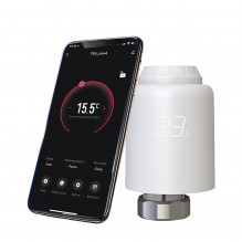 Tellur Smart WiFi termostatinis radiatoriaus vožtuvas RVSH1 LED baltas