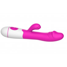 Erolab Dodger G taškas ir klitorio masažuoklis Rose Pink (ZYCD01r)