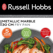 Russell Hobbs RH02801EU7 Metallic Marble frypan 30cm