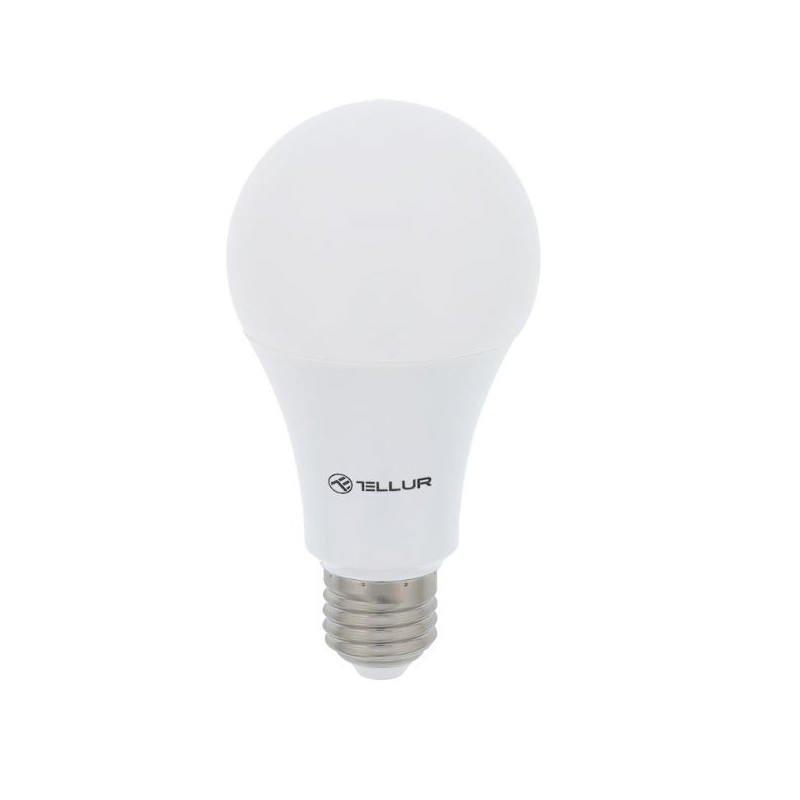 Tellur WiFi Smart Bulb E27 white / warm / RGB, dimmer