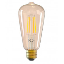 Tellur WiFi Filament Smart Bulb E27, gintarinė, balta / šilta, ryškesnė