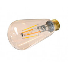 Tellur WiFi Filament Smart Bulb E27, amber, white / warm, dimmer