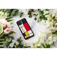 iKins SmartPhone case iPhone 11 Pro Max mondrian black