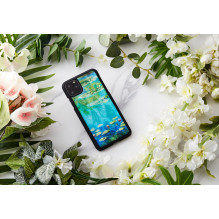 iKins SmartPhone case iPhone 11 Pro Max water lilies black