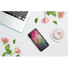 iKins SmartPhone case iPhone XS Max water flower black