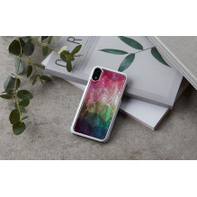 iKins SmartPhone case iPhone XR water flower white