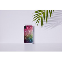 iKins SmartPhone dėklas iPhone XR vandens gėlė baltas