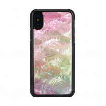 iKins SmartPhone case iPhone XS / S water flower black