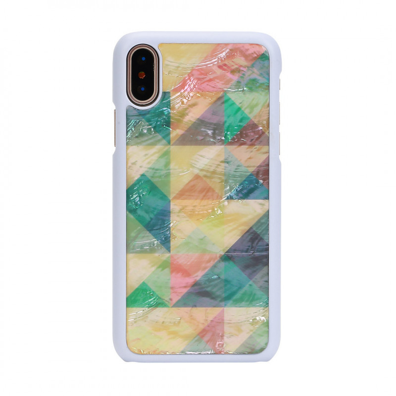 iKins SmartPhone case iPhone XS / S mosaic white