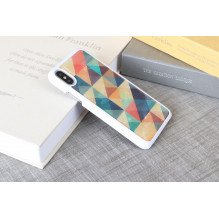 iKins SmartPhone case iPhone XS / S mosaic white