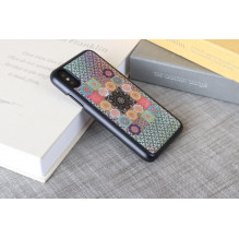 iKins SmartPhone case iPhone XS / S flower garden black