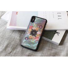 iKins SmartPhone case iPhone XS / S flower garden black