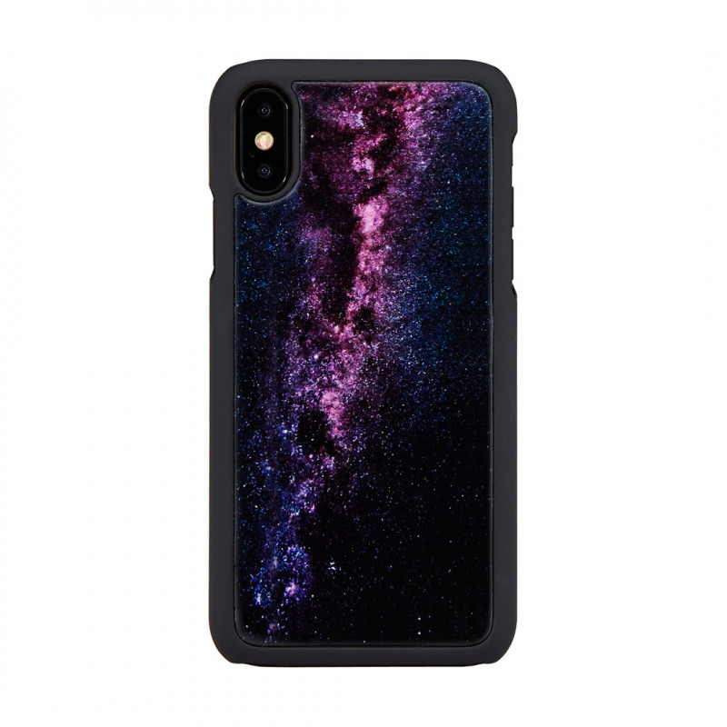 iKins SmartPhone case iPhone XS / S milky way black