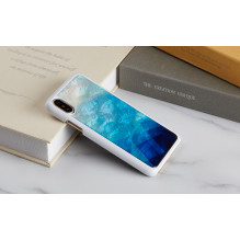 iKins SmartPhone case iPhone XS / S blue lake white