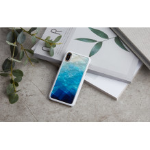 iKins SmartPhone case iPhone XS / S blue lake white