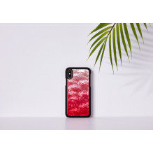 iKins SmartPhone case iPhone XS / S pink lake black