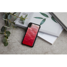 iKins SmartPhone case iPhone XS / S pink lake black