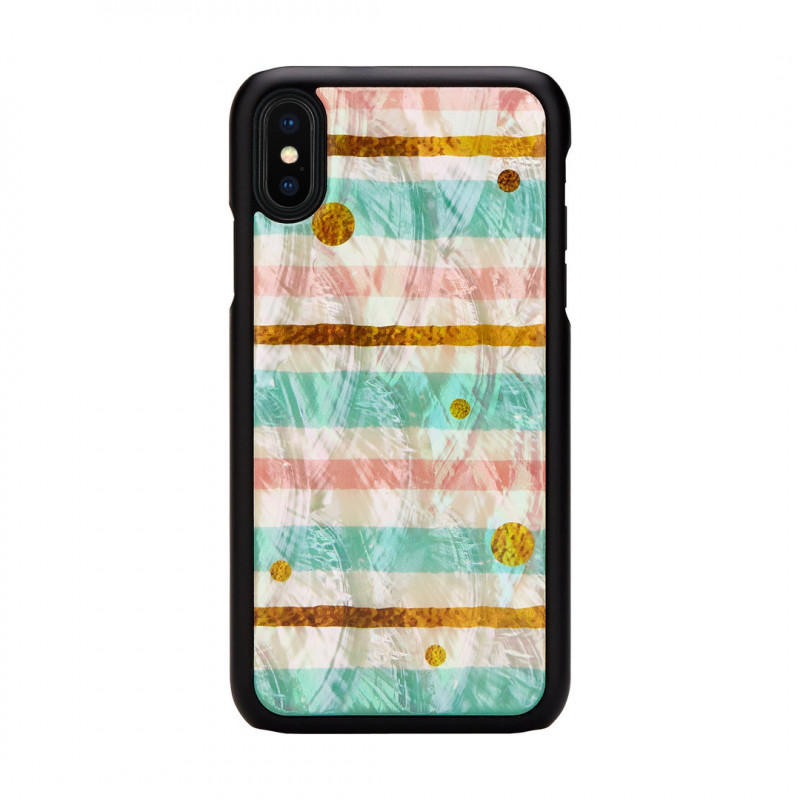 iKins SmartPhone case iPhone XS / S pop mint black