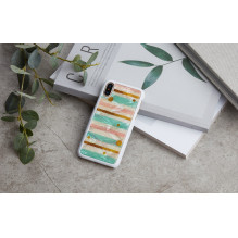 iKins SmartPhone case iPhone XS / S pop mint white