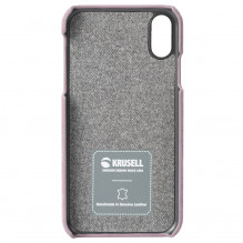 Krusell Broby Cover Apple iPhone XS rožė