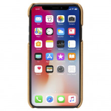 Krusell Broby Cover Apple iPhone XR konjakas