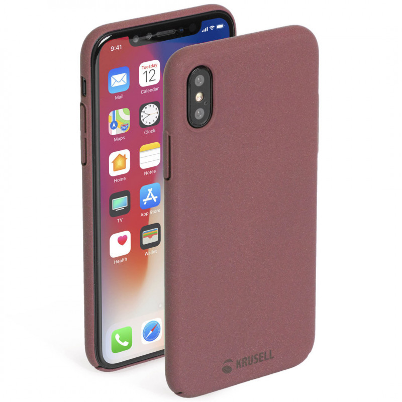 Krusell Sandby Cover Apple iPhone XS rust