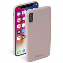 Krusell Sandby Cover Apple iPhone XS Max dulkėta rožinė