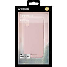 Krusell Sandby Cover Apple iPhone XS Max dusty pink