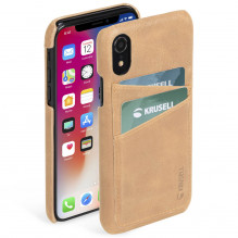 Krusell Sunne 2 Card Cover Apple iPhone XR vintage nude