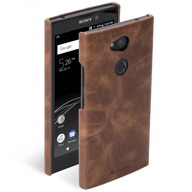 Krusell Sunne Cover Sony Xperia L2 vintage cognac