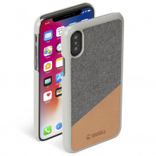 Krusell Tanum Cover Apple iPhone XS nude