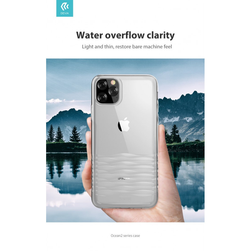 Devia Ocean2 series case iPhone 11 Pro Max clear