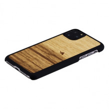 MAN&amp;WOOD išmaniojo telefono dėklas iPhone 11 Pro Max terra juodas