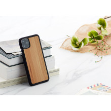 MAN&amp;WOOD SmartPhone case iPhone 11 Pro Max cappuccino black