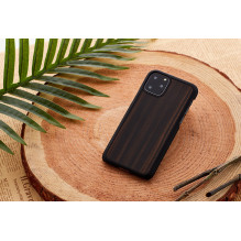 MAN&amp;WOOD SmartPhone case iPhone 11 Pro Max ebony black