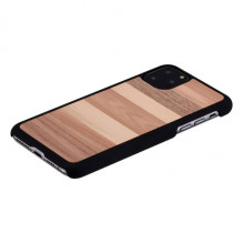 MAN&amp;WOOD SmartPhone dėklas iPhone 11 Pro Max sabbia juodas