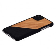 MAN&amp;WOOD SmartPhone dėklas iPhone 11 Pro Max vakarų juodas