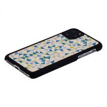 MAN&amp;WOOD SmartPhone case iPhone 11 Pro Max blue triangle black